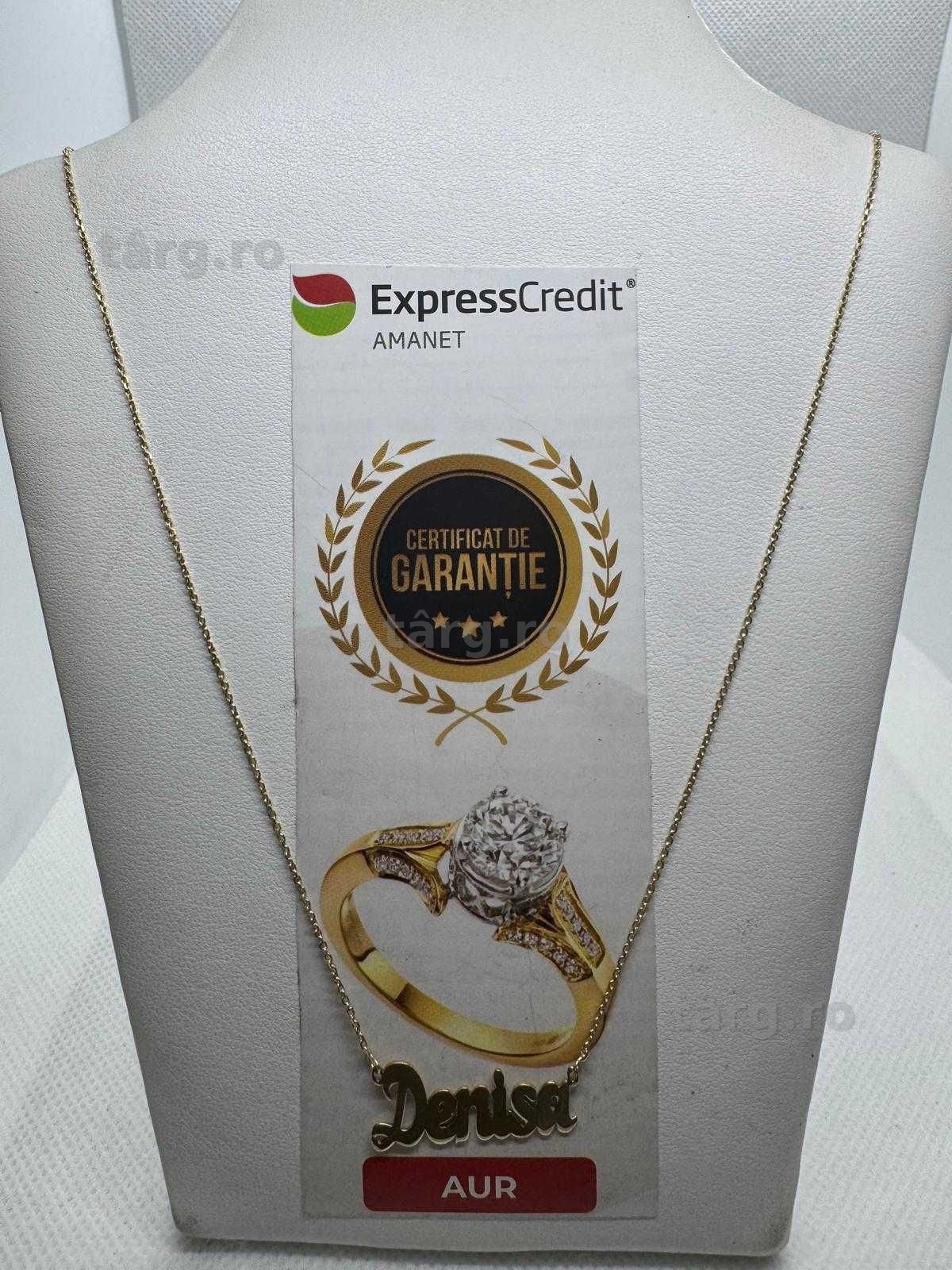 Lant din aur 14k (70051.1/ 10 Pacurari 1) garantie 2 ani!