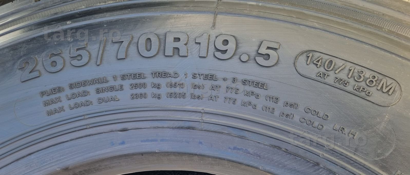 265/70 R19.5, 140/138M, LEAO. KLD200, Anvelope tractiune M+S 16PR 4