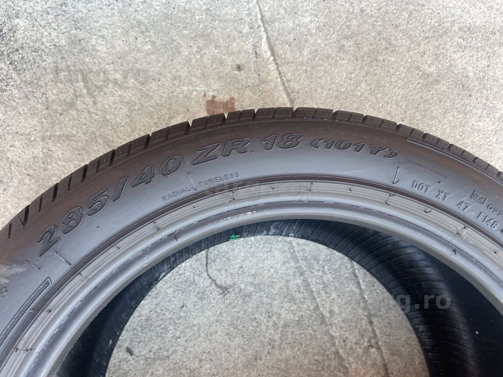 2 anvelope de vara 285/40/18 Pirelli 5
