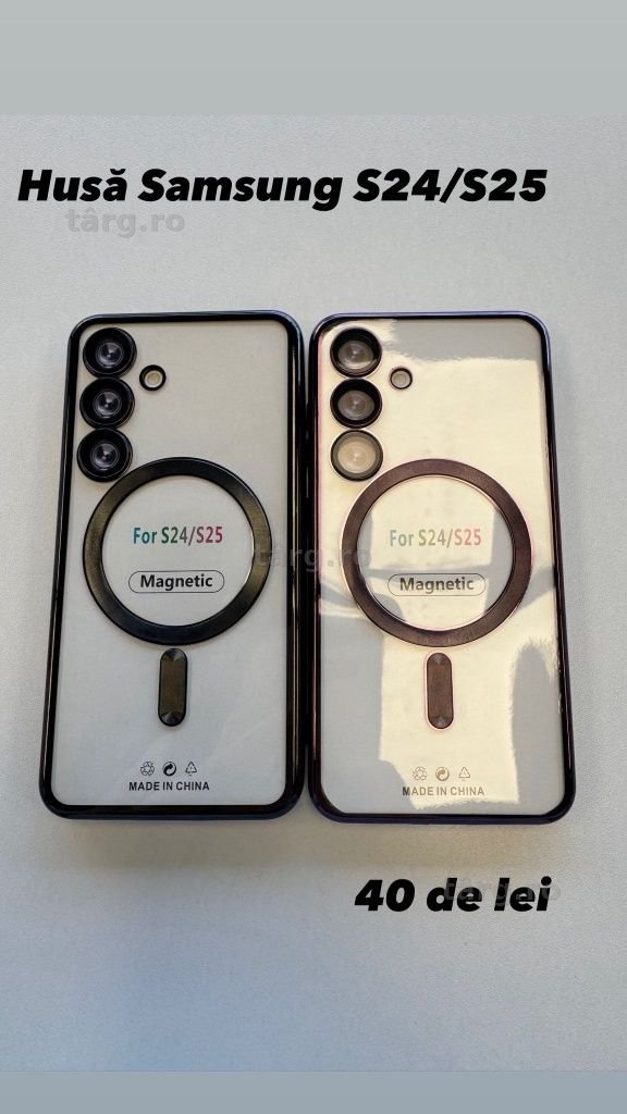 Folie, Husa, Incarcator, Cablu Samsung S24/S25 2