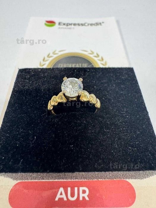 Inel din aur 14k (68720.2/ 10 Pacurari 1) Garantie 2 ani! 2