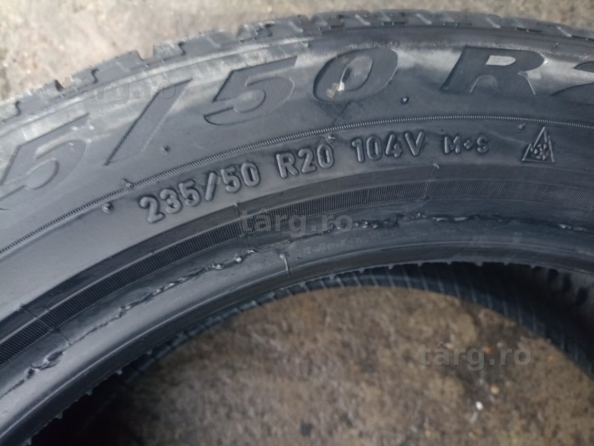 4 anvelope de iarna Pirelli 235/50 R20 dot 3422 4