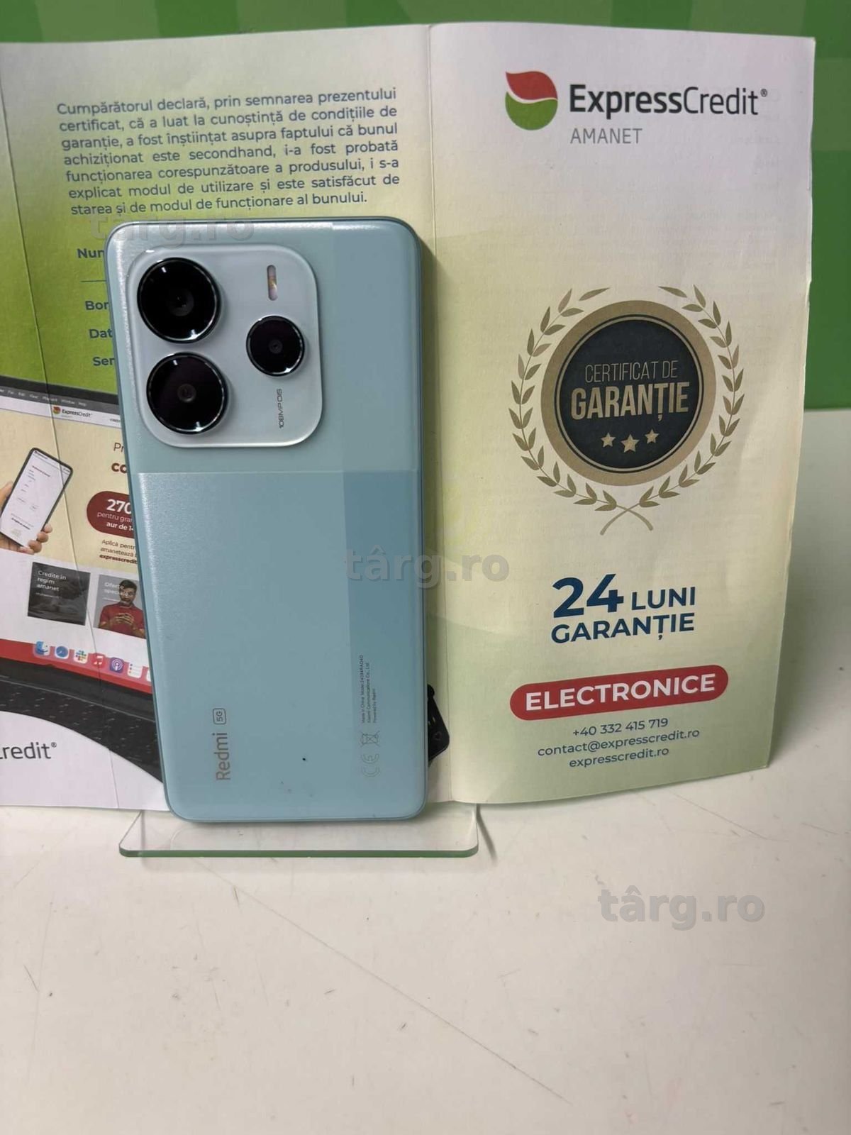 Telefon Xiaomi Redmi Note 14 5G (B.61073-Tatarasi) Garantie 2 ani-620 lei 3
