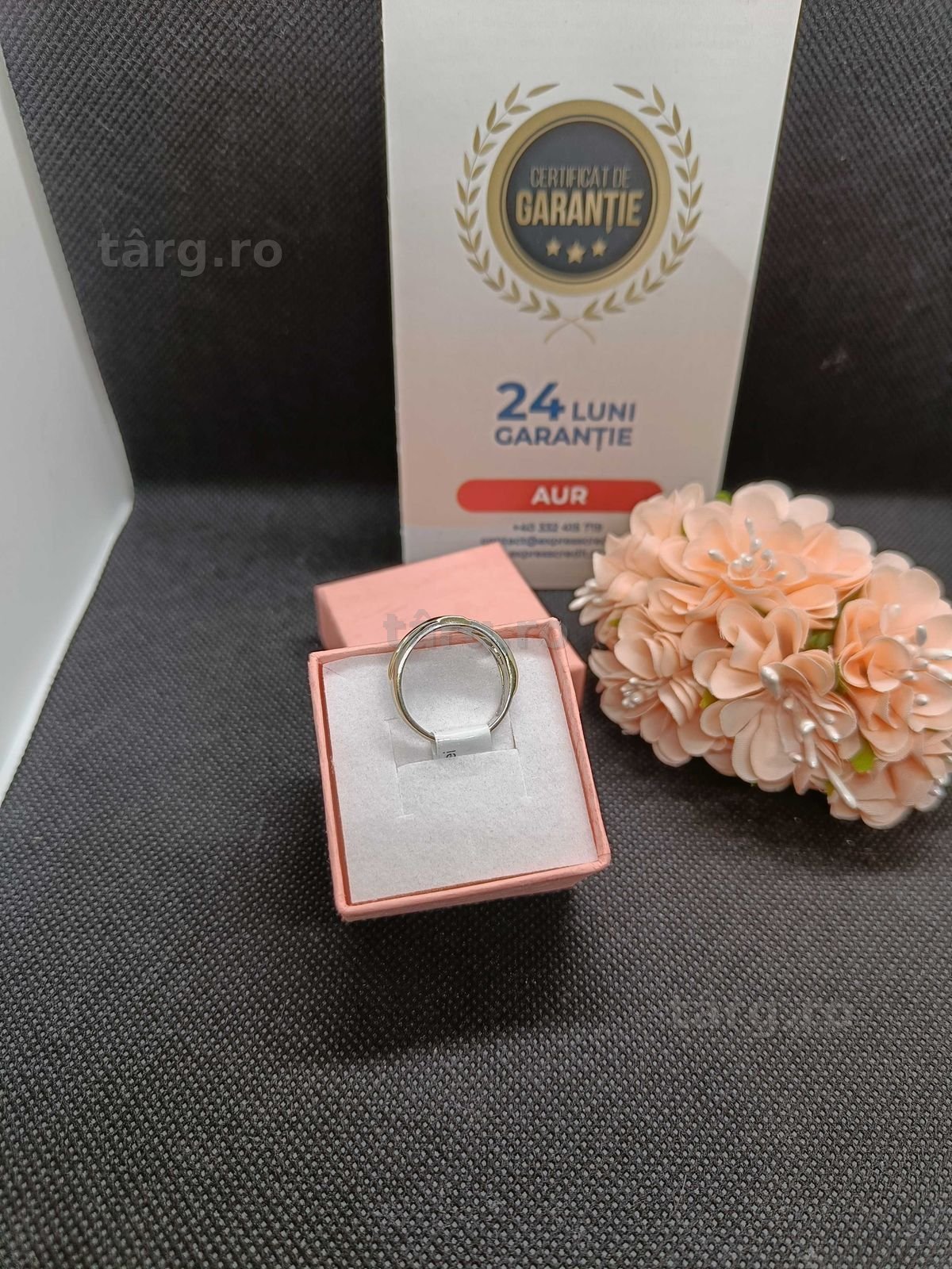 Inel aur 14K 3.40g (Ag16 Moldova b32329.5) - Garantie 2 ani! 3