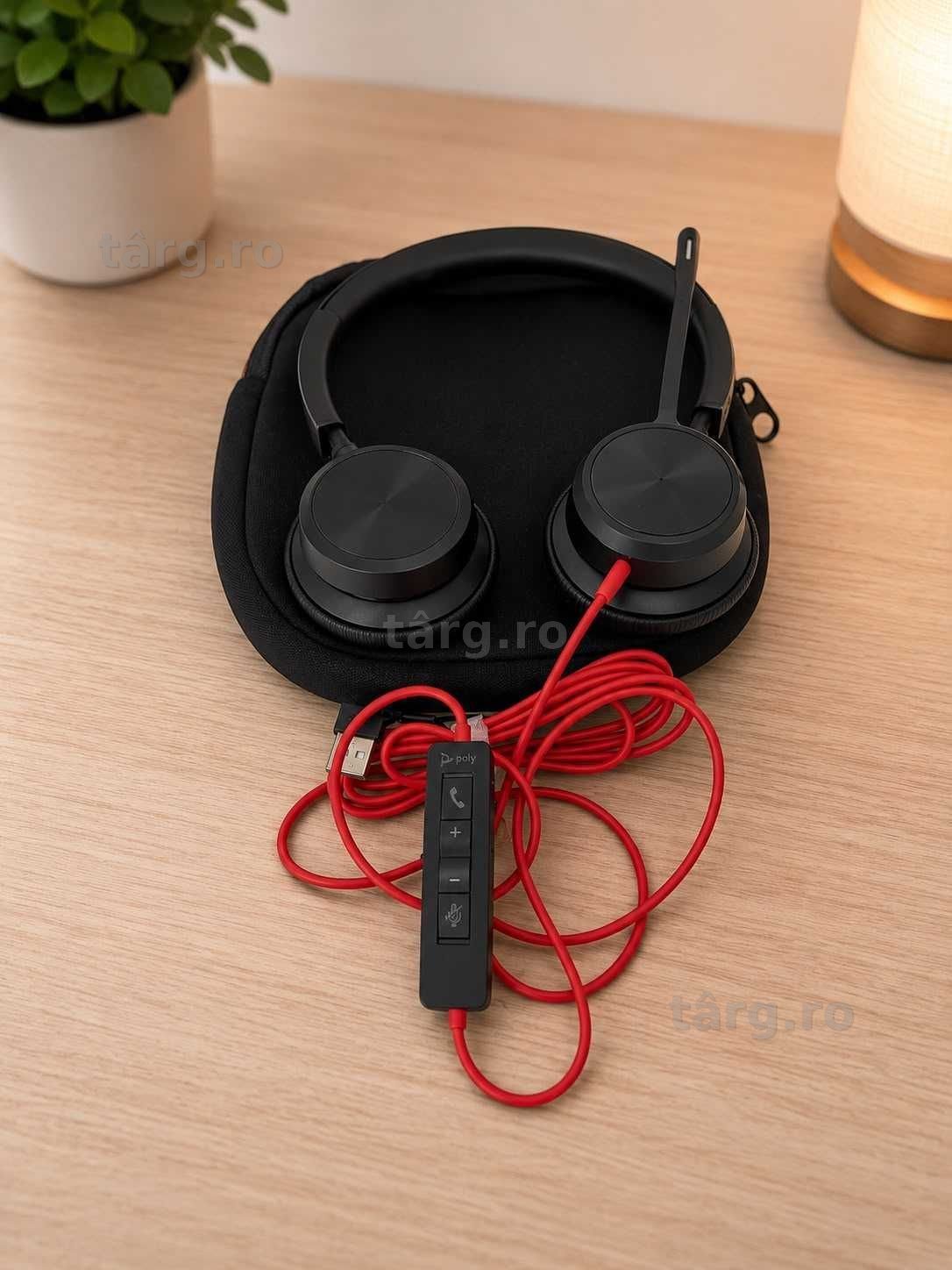 Casti HP Poly Blackwire 8225 (Ag50 Galata B9178.1) Garantie 2 ani!