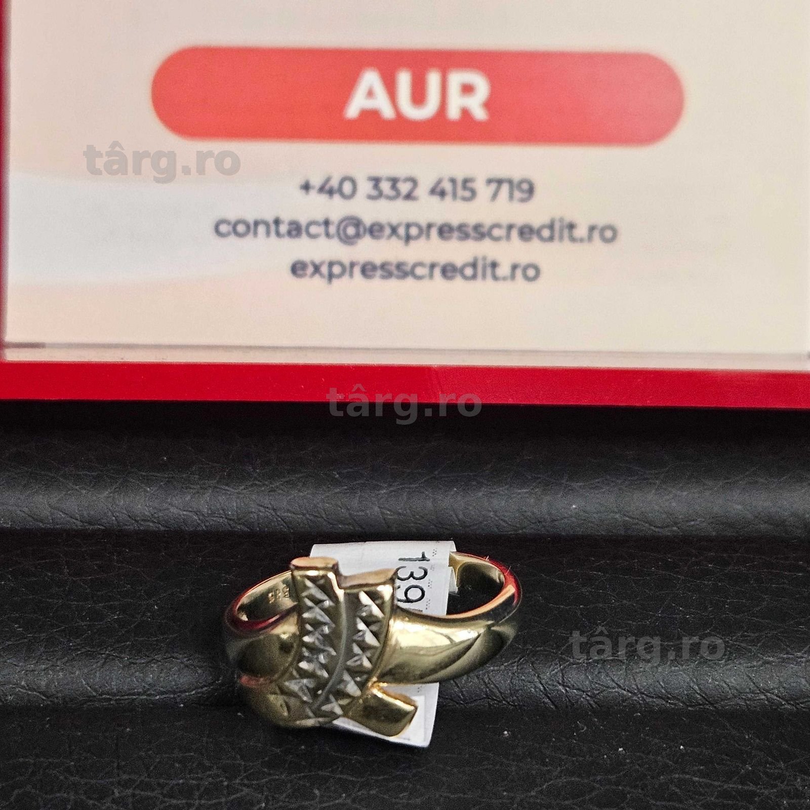 Inel Aur 14K - 2.79 grame /( B34424.1 / Ag28 Doi Baieti ) 3