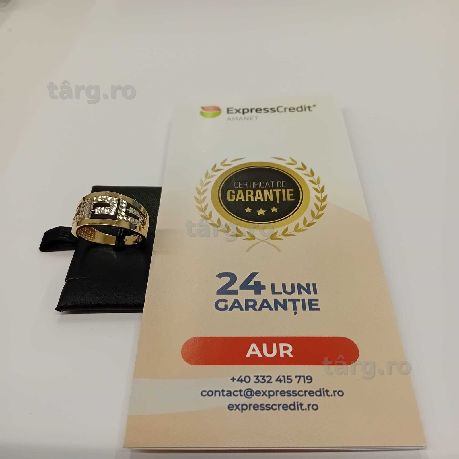 Inel aur 14k 3.33g (ag49 Esplanada b.8150.2) Garantie 2 ani!