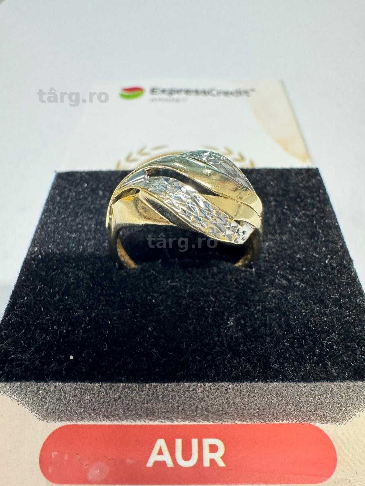 Inel din aur 14k (69857.1/ 10 Pacurari 1) garantie 2 ani! 2