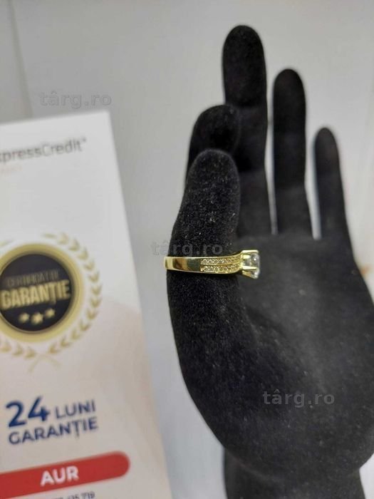 Inel 14K 2.85gr (34609/30 Pacurari 2) Garantie 2 Ani! 4