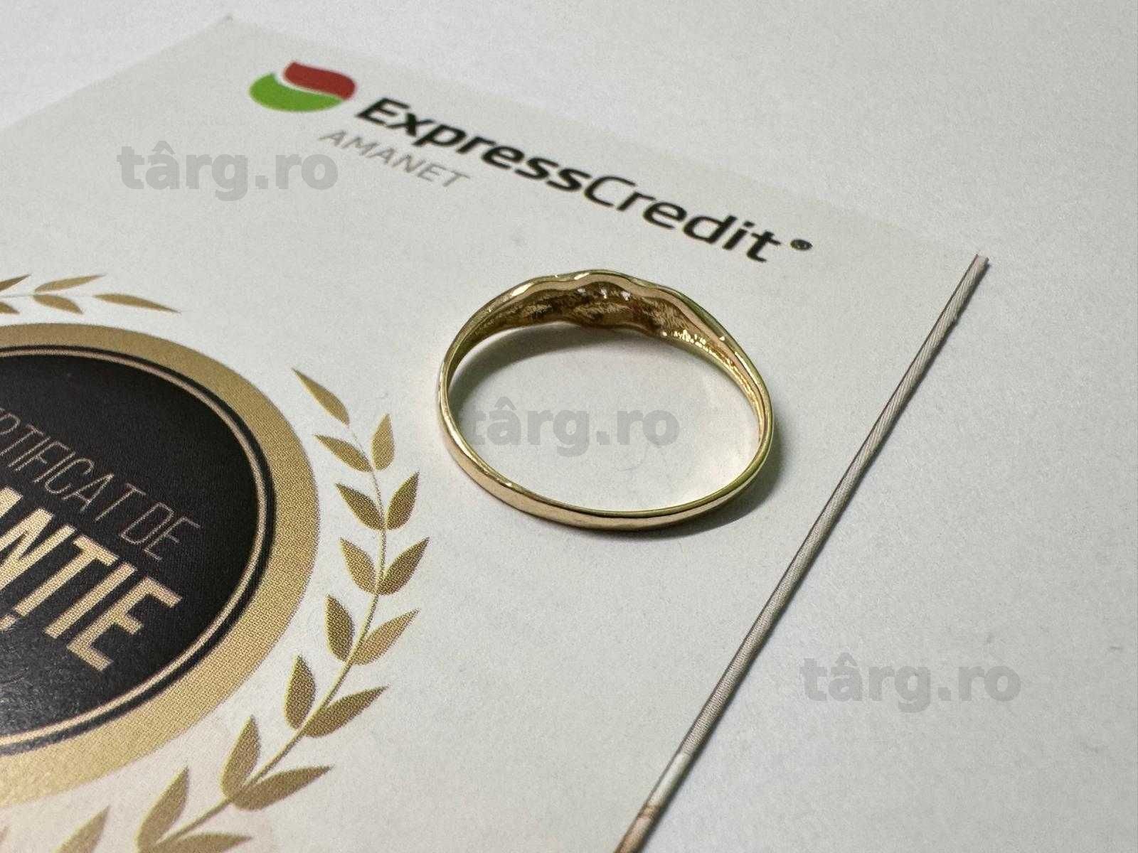 Inel aur 14K 1.15g (B.61568.2 Tatarasi) Garantie 2 ani 2