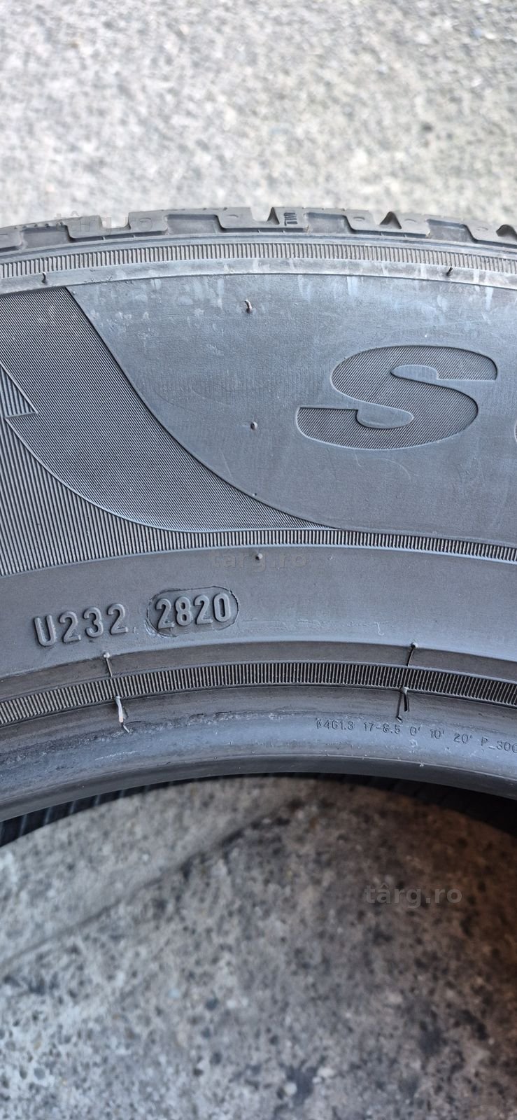4 anvelope iarna Pirelli 235/65/18,dot 2020.Pretul este pe bucata 8