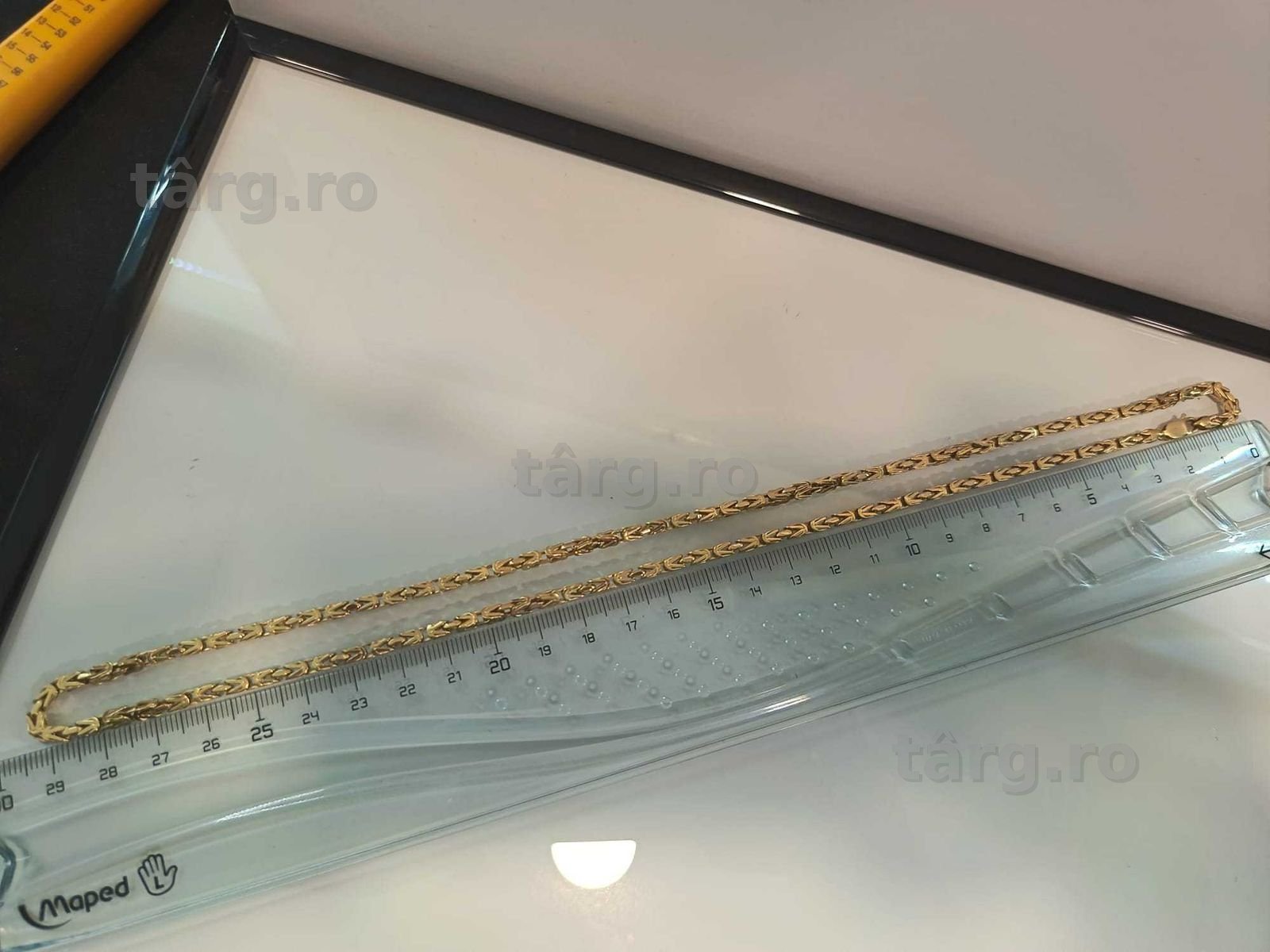 (AG41) Lant aur, 14K b6220 Certificat de garantie Ridicare din agentie 4