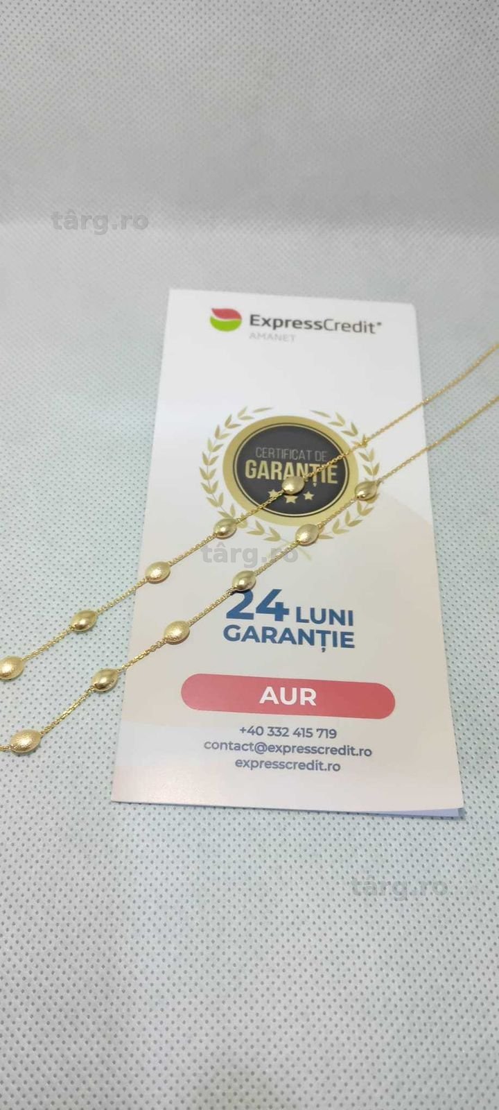 Lant Aur 14K (Ag18 Tutora b.28281.2) Garantie 2 ani!