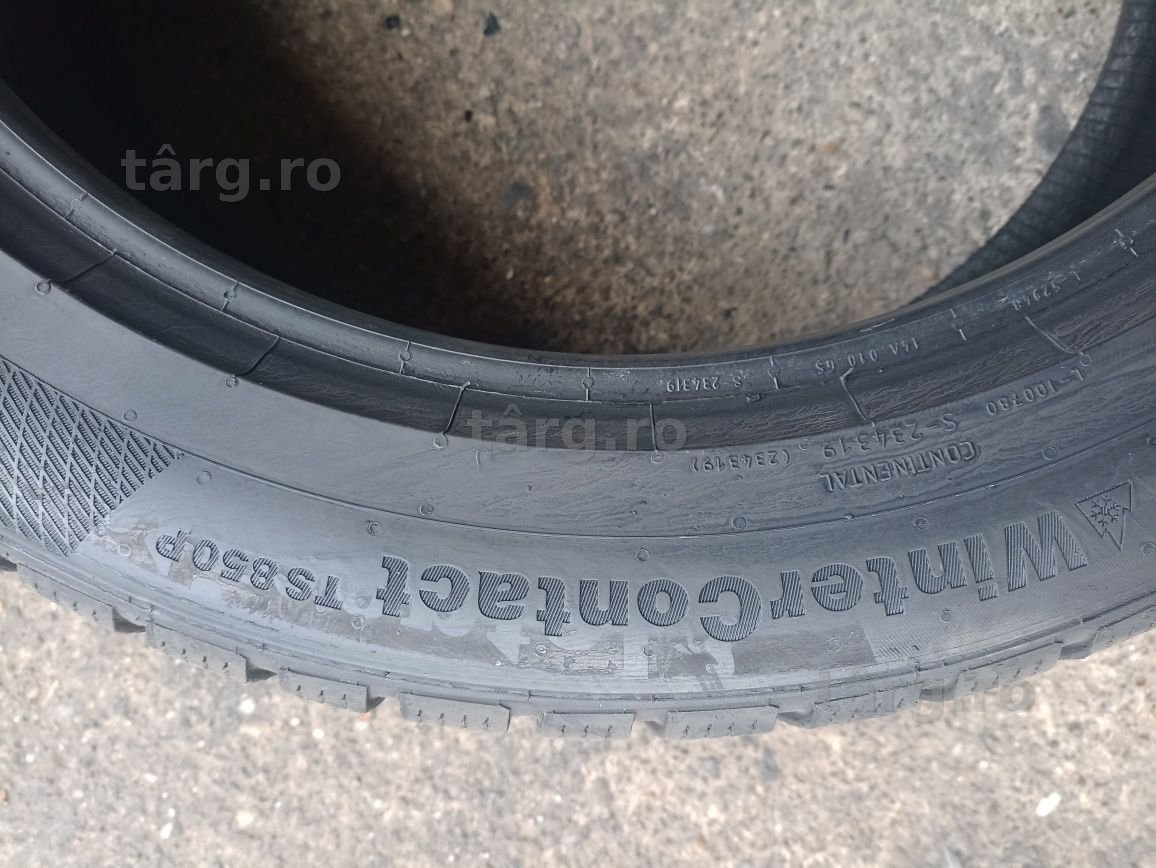 4 anvelope de iarna ca si noi Continental 215/50 R18 dot 3018 6