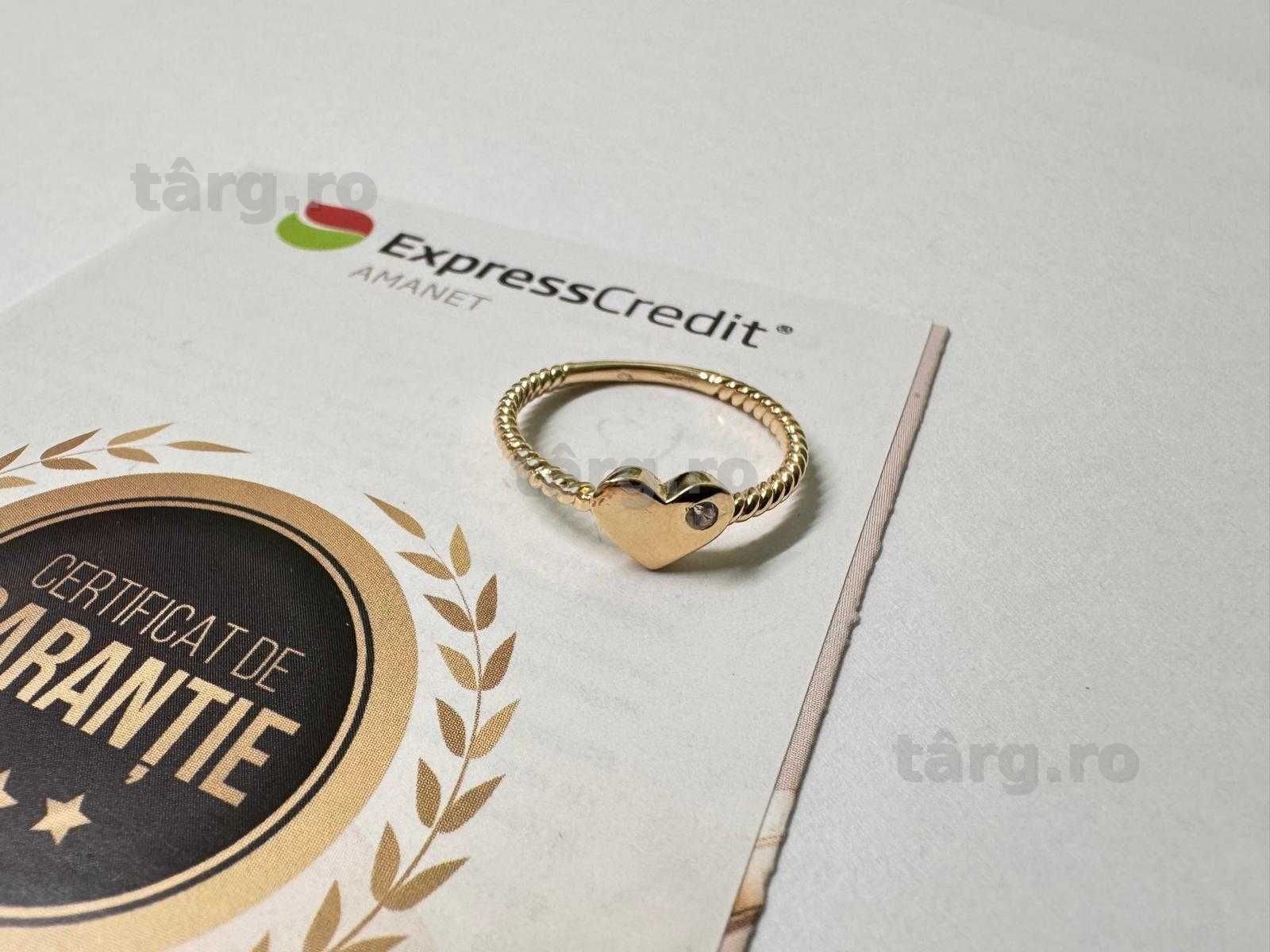 Inel aur 14K 1.99g (B.61662.2 Tatarasi) Garantie 2 ani