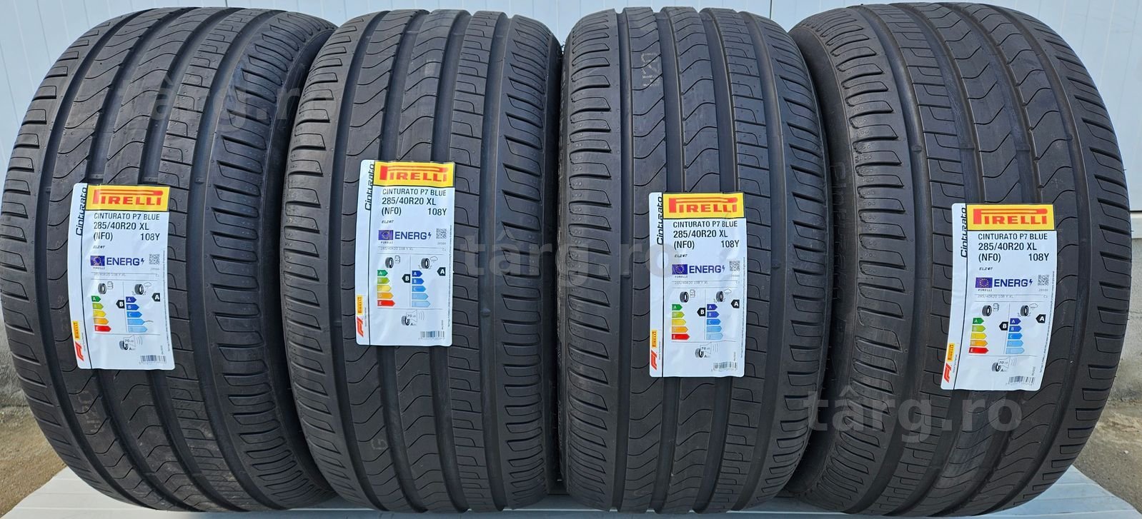 285/40 R20, 108Y, PIRELLI Cinturato P7 Blue E, Anvelope de vara