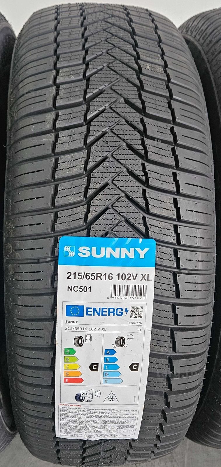 215/65 R16, 102V, SUNNY NC501 XL, Anvelope all season M+S 2