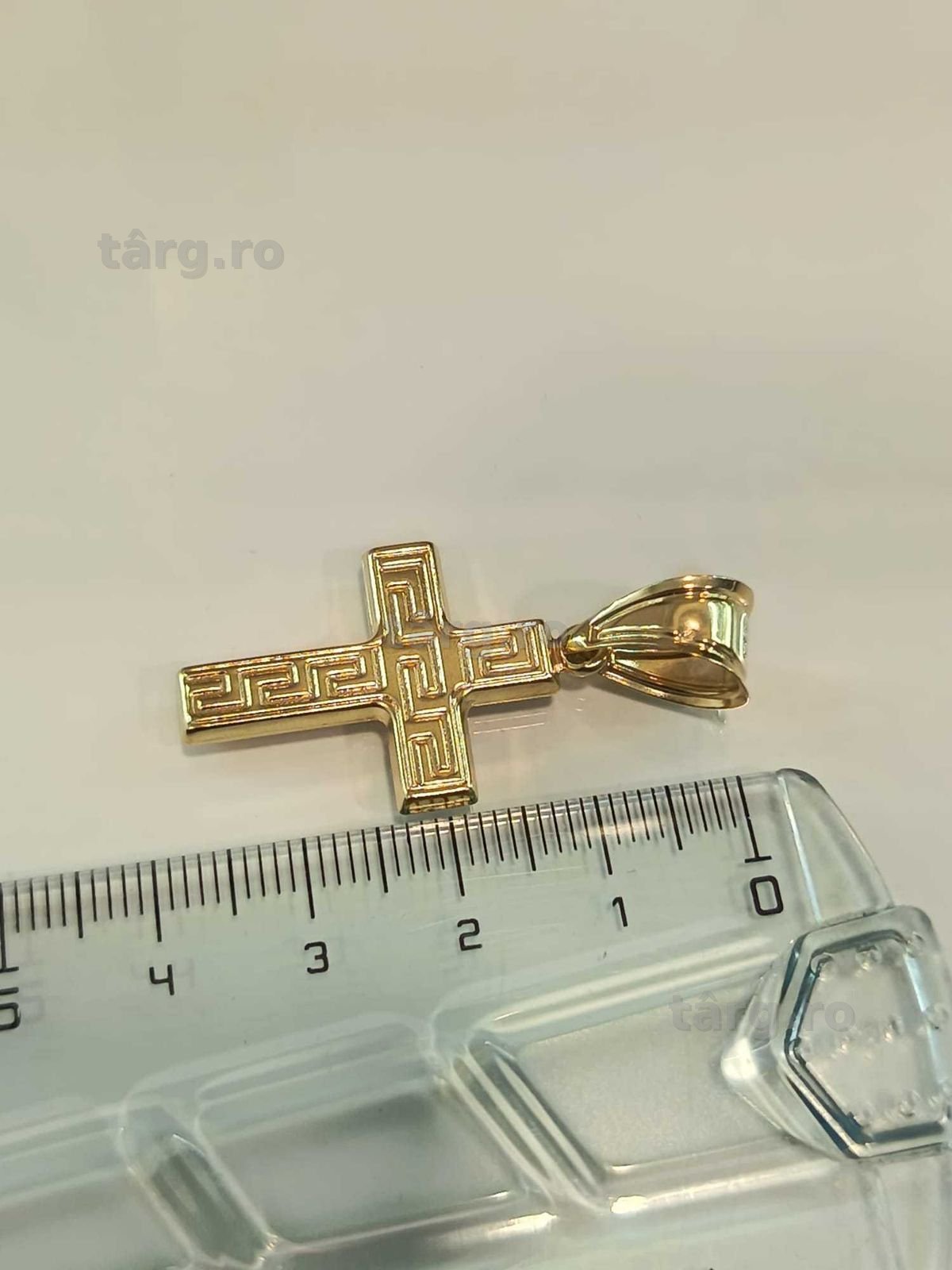 (AG41) Pandativ aur, 14K b6178.3 Garantie 2 ani 3