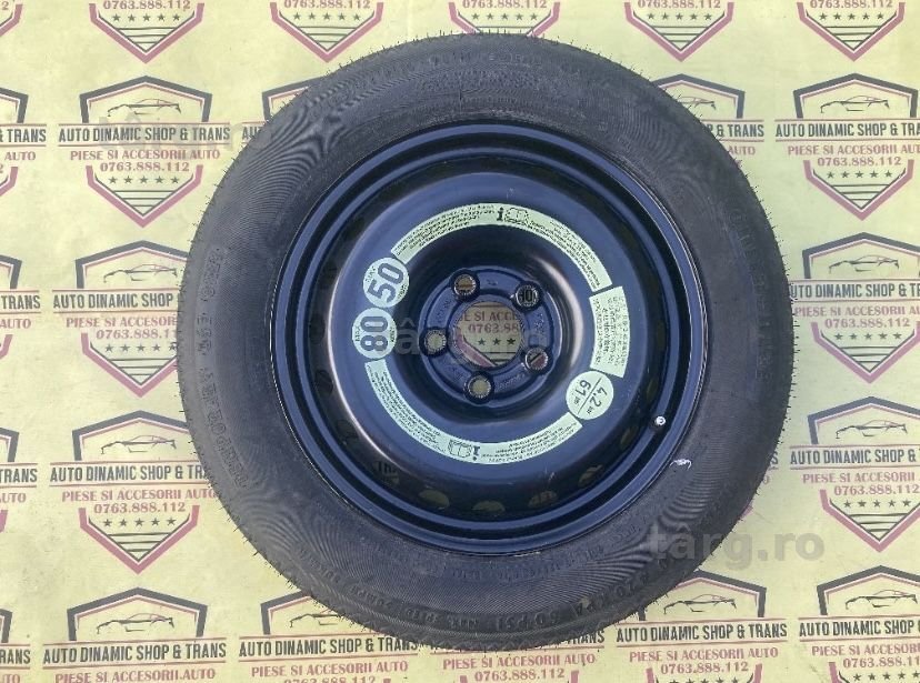 Roata rezerva  ingusta slim compatibila BMW F40 seria 1 125 90 R 16