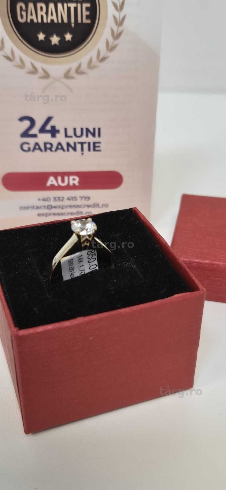 (AG46) Inel aur 14K B.4590.1 3