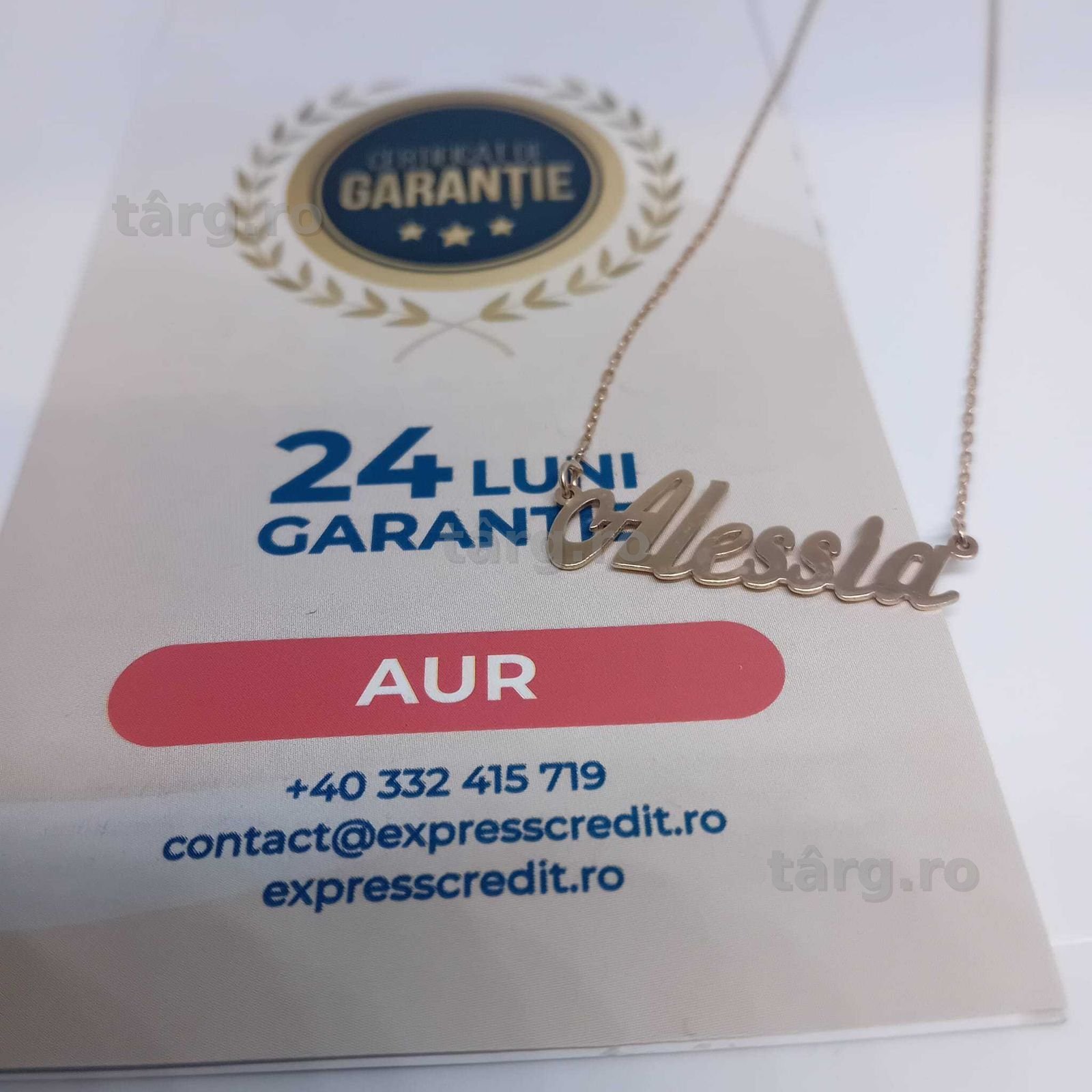 Colier 14k 1.88 gr (AG4 Dacia b. 51369.1) Garantie 2 ani 2