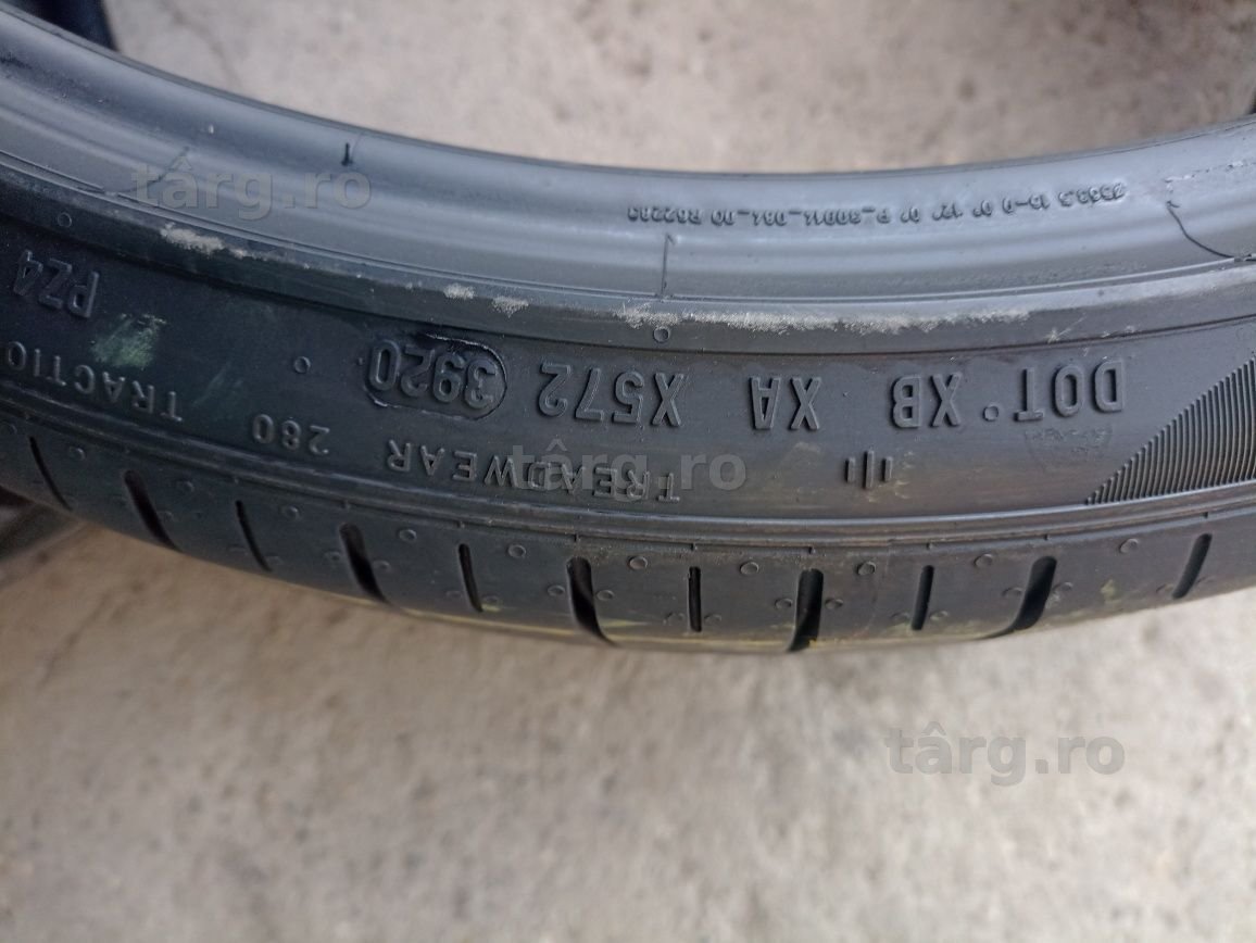 2 anvelope Pirelli 285/30 R22 dot 3920 6