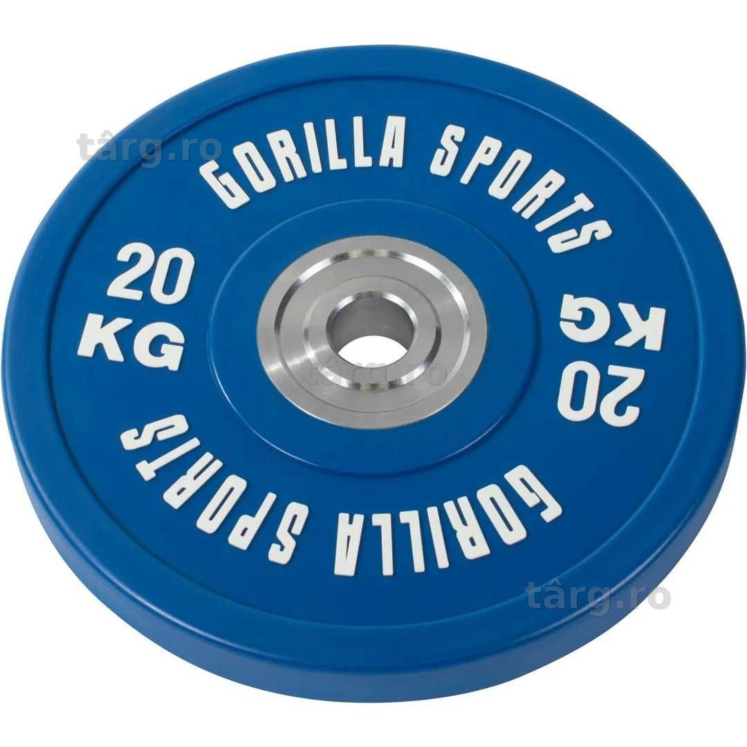 Disc Olimpic Bumper Profesional 20 KG