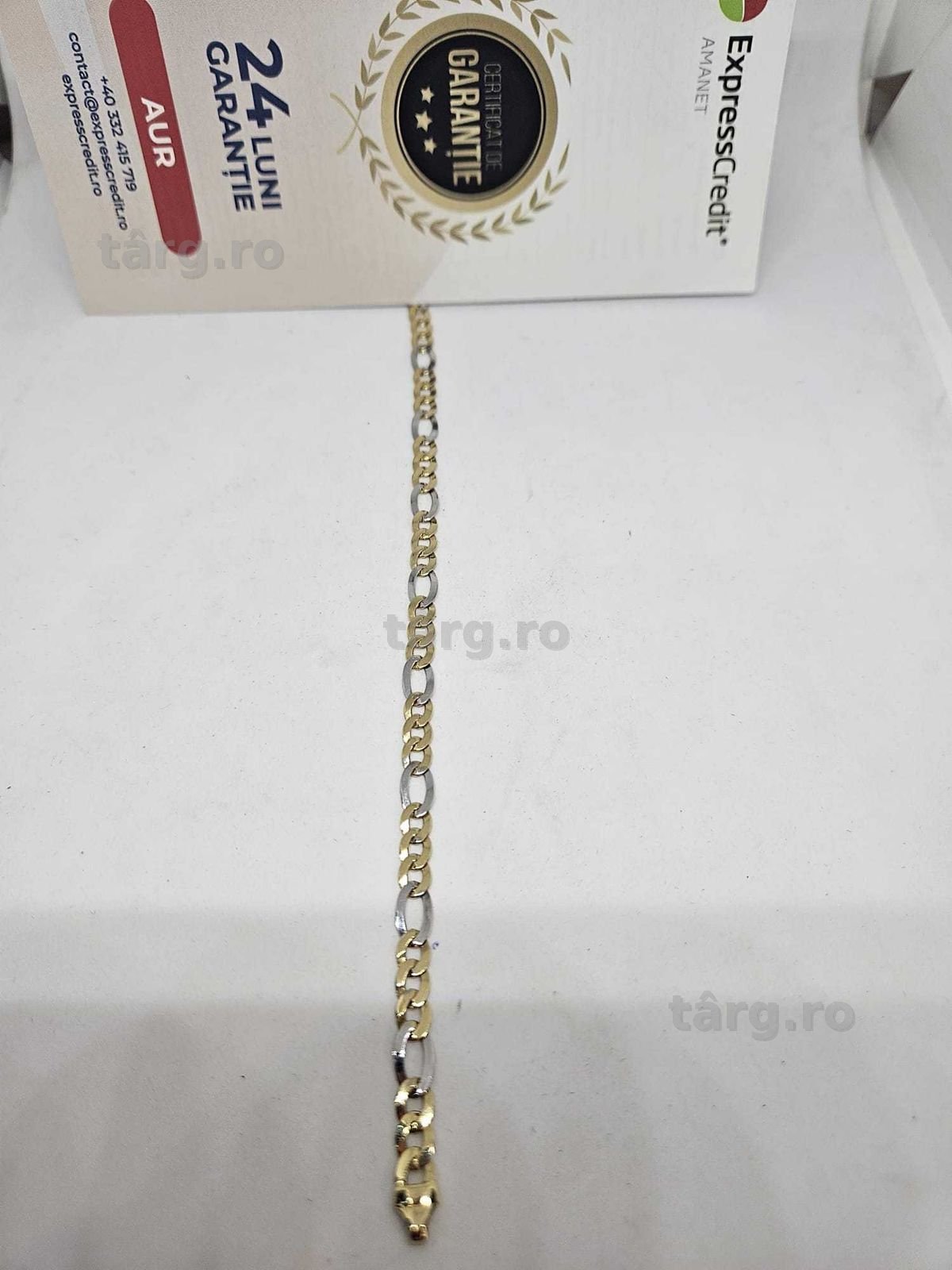 Bratara aur 14k 7.27gr (52314 AG1/30 Pacurari 2) Garantie 2 ani! 3