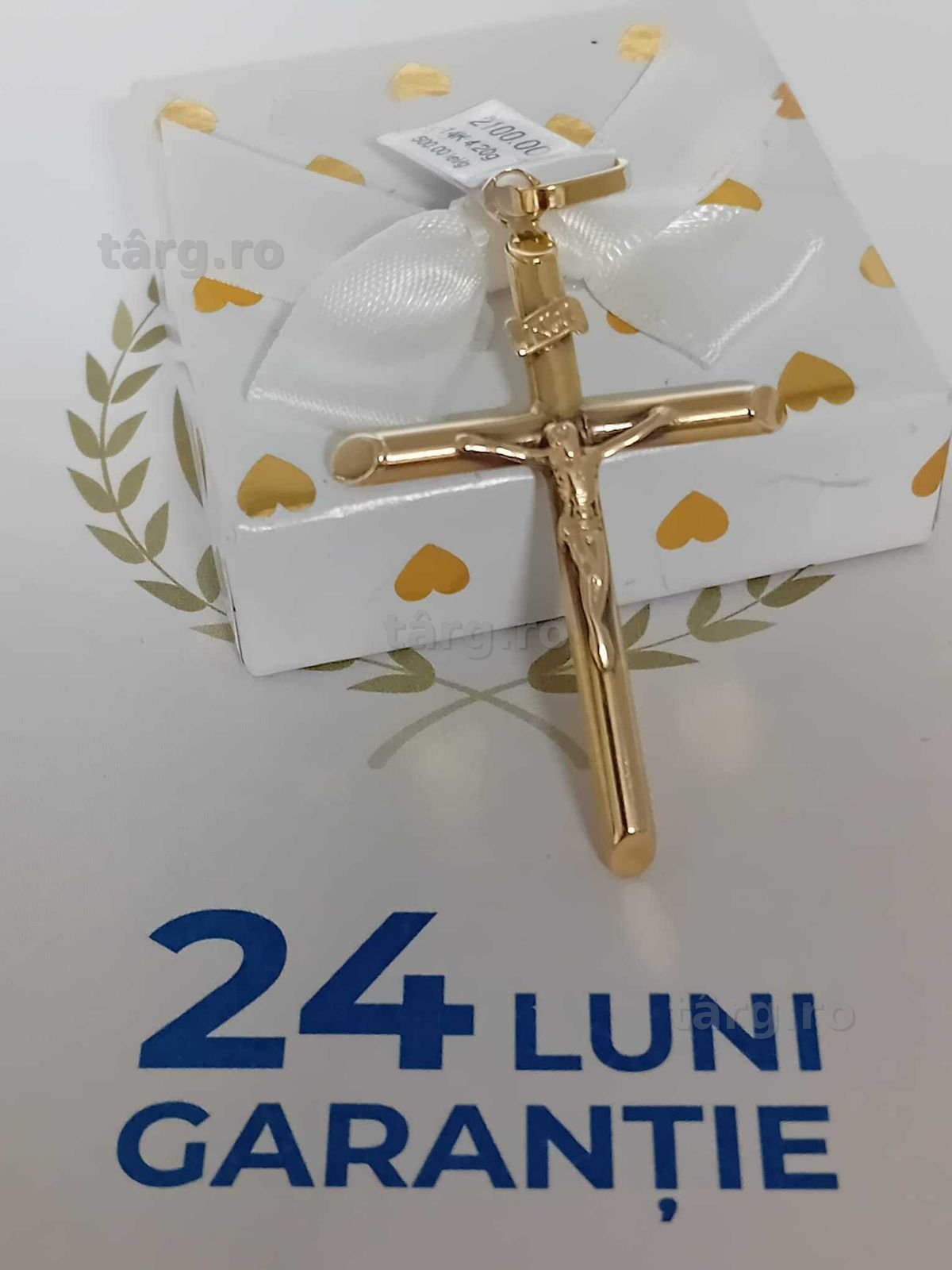 Pandant aur 14k [Tomesti-b:32734]-Garantie 2 ani!