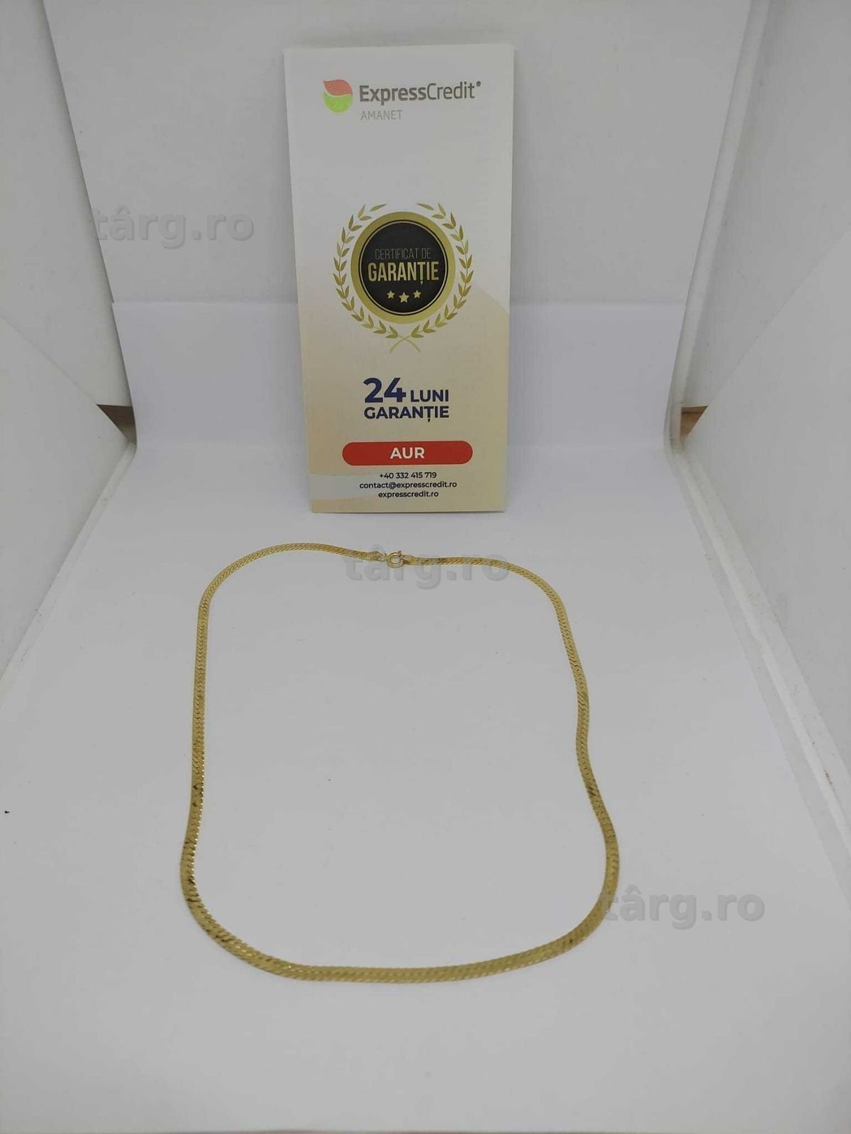 Lant aur 14k 9.77gr [35339.1/30 Pacurari 2] Garantie 2 ani!