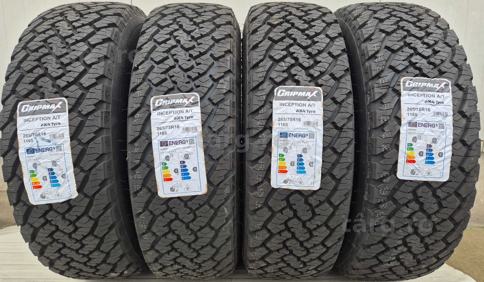 265/75 R16, 116S, GRIPMAX Inception, Anvelope All-Terrain M+S