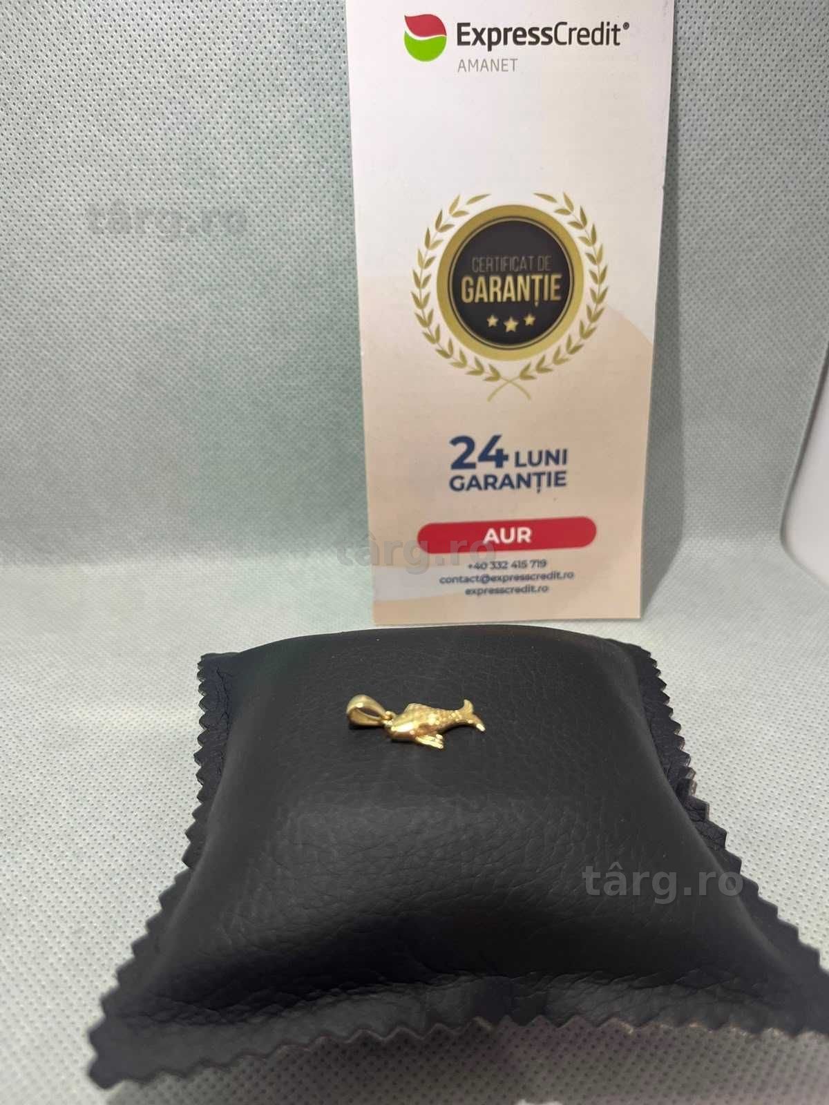 Medalion Aur 14K (Ag18 Tutora b.28332.4) Garantie 2 ani! 2