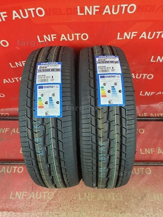 anvelope de vara - 215/70/16c - toyo - noi - dot 4921 !