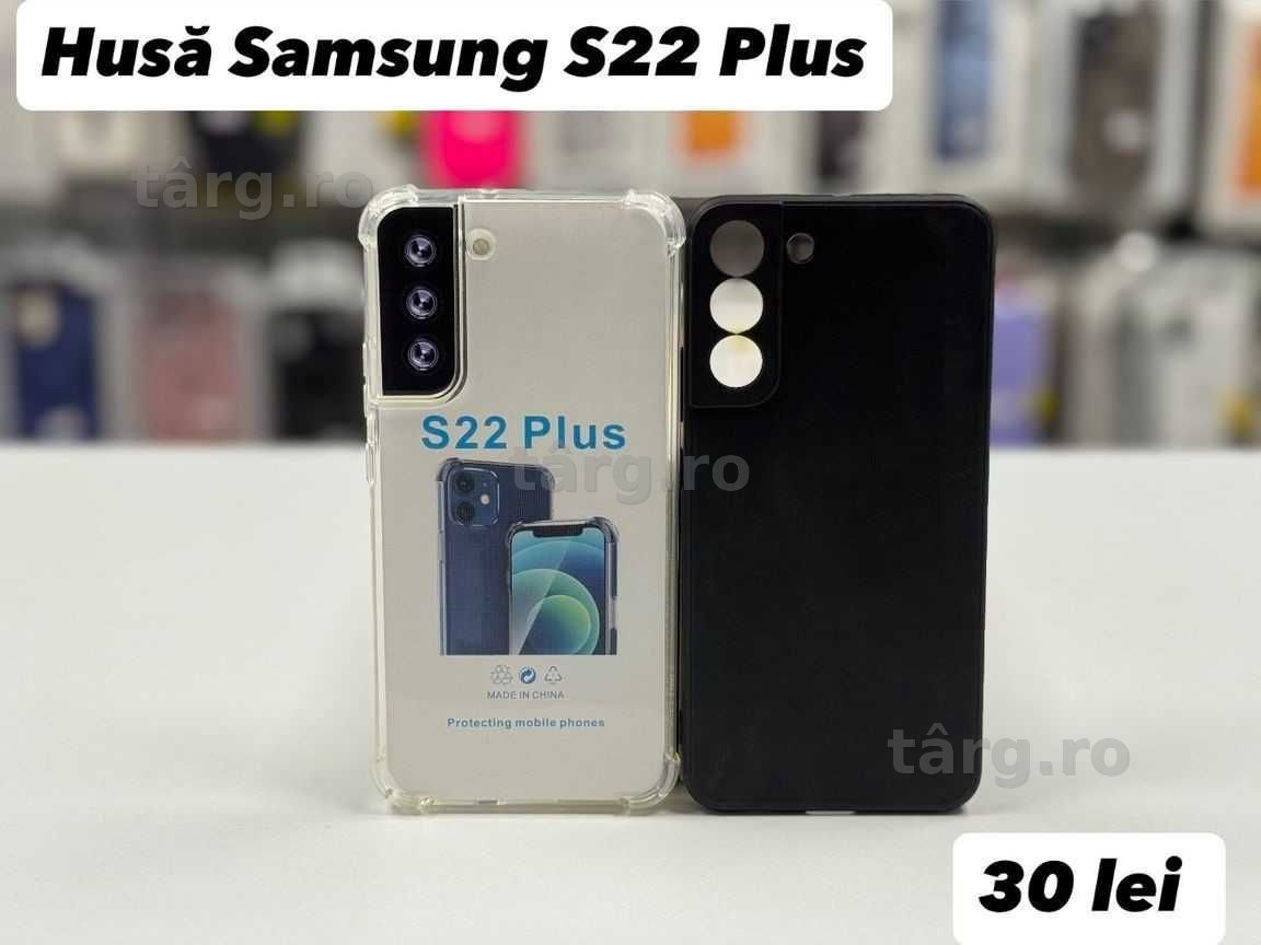 Husa silicon, folie, cablu, incarcator Samsung S22 PLUS