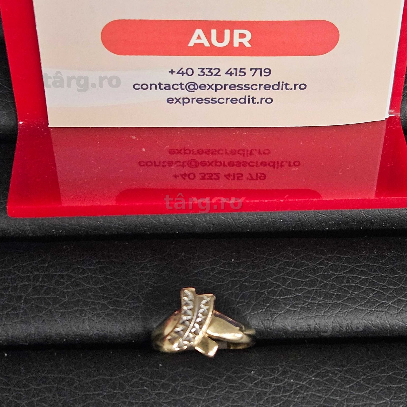 Inel Aur 14K - 2.79 grame /( B34424.1 / Ag28 Doi Baieti ) 2