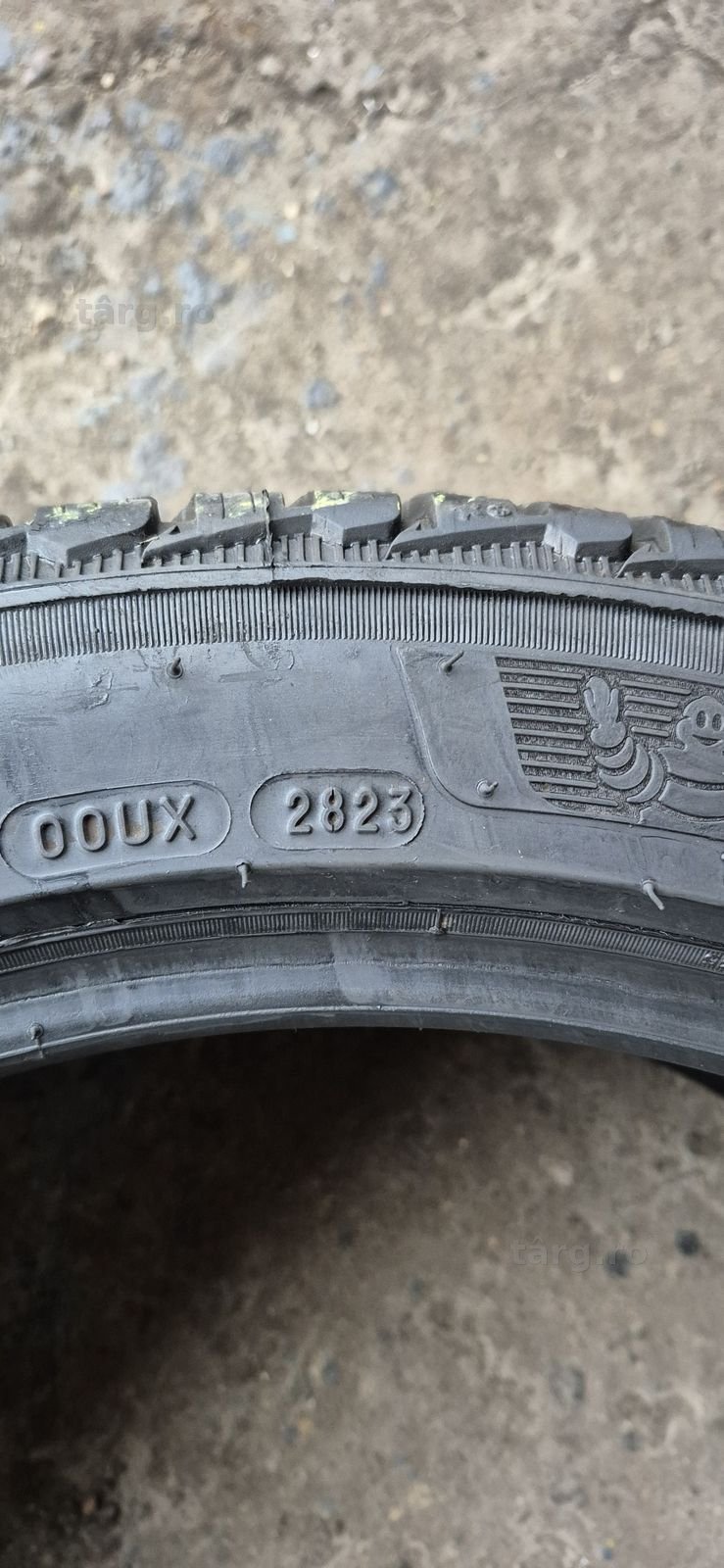 4 anvelope iarna Michelin,fata 235/45/19,spate 255/40/19.Pret/bucata. 8