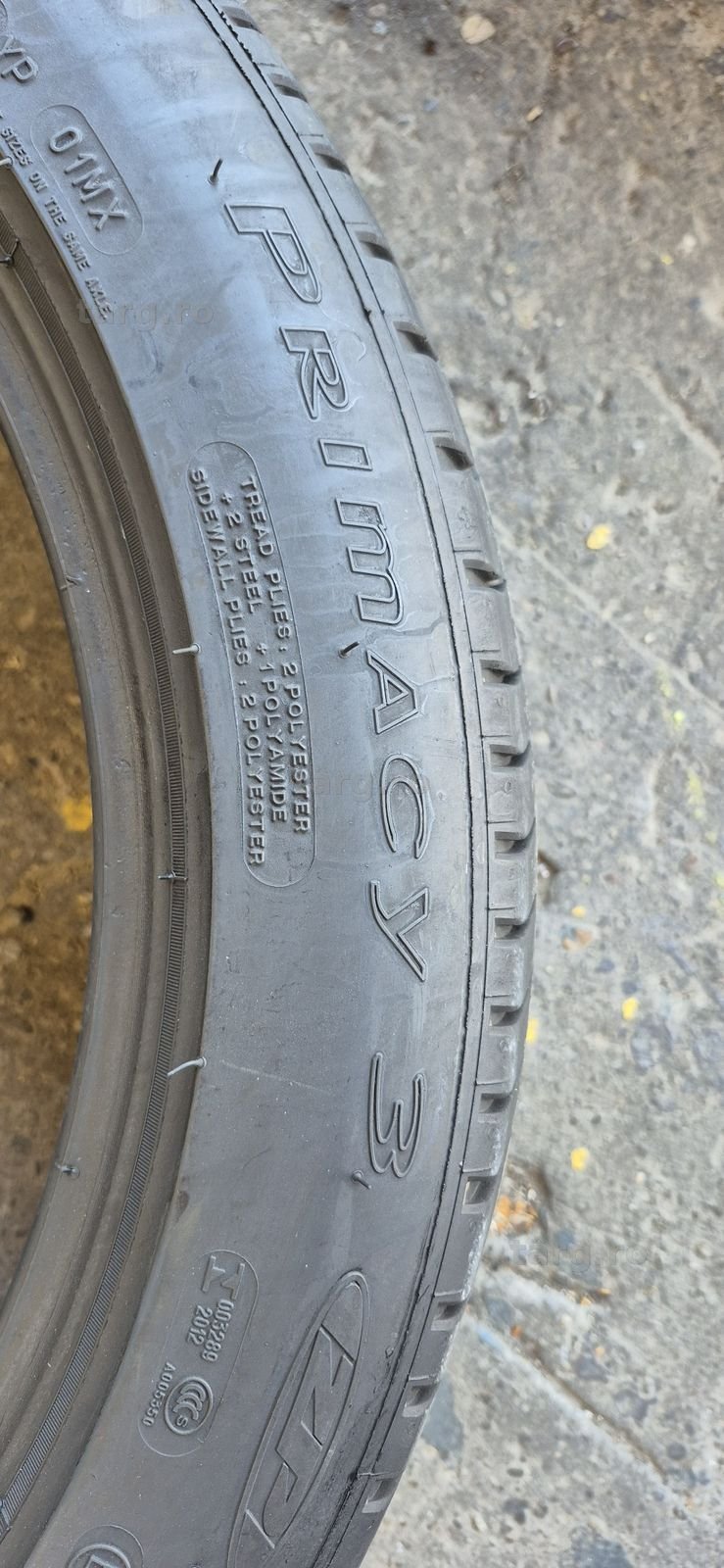4 anvelope vara runflat Michelin,fata 245/45/19,spate 275/40/19.Pretul este pe bucata. 5