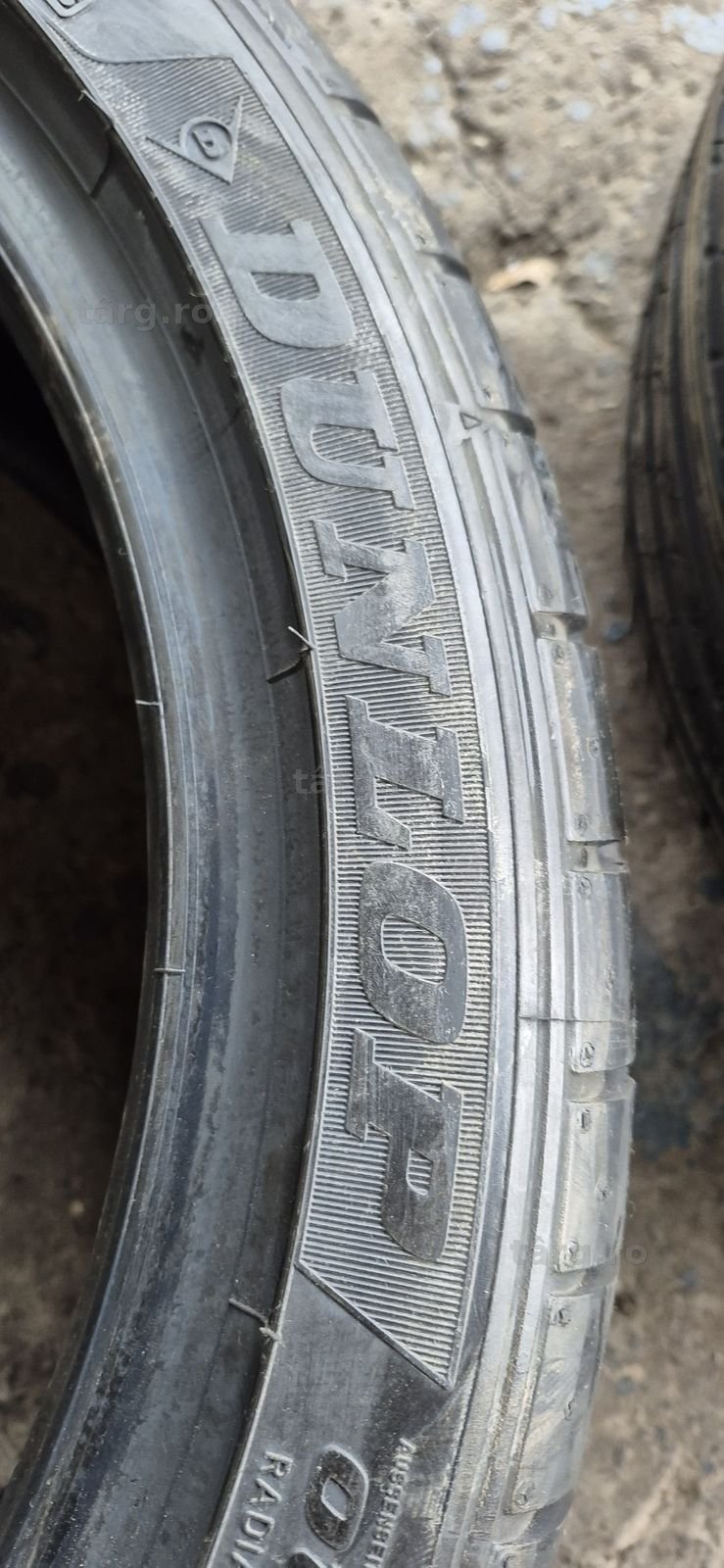 2 anvelope vara runflat noi Dunlop 275/35/19.Pret/bucata 3