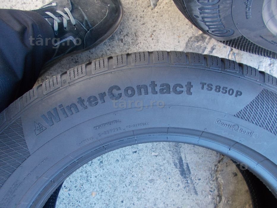 4 anvelope iarna 215 65 17 continental dot 2017 profil 6,5 mm 6