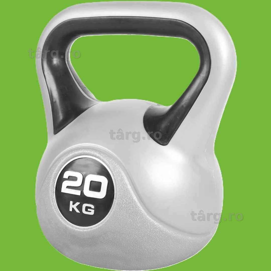 Kettlebell Stylish umplut cu ciment 20 KG
