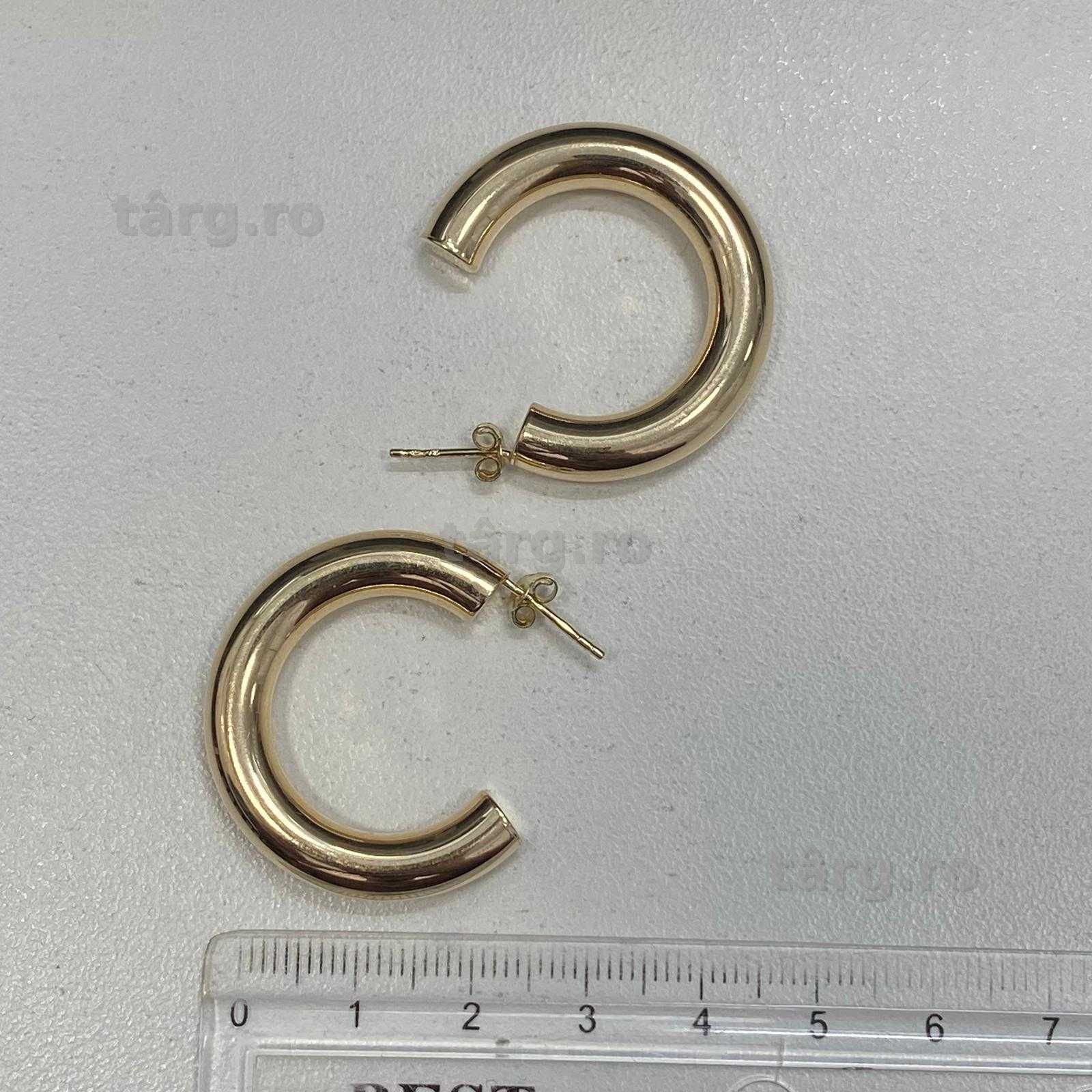 (AG13) Cercei aur 14k 56124g (b.56124) Garantie 2 ani! 3