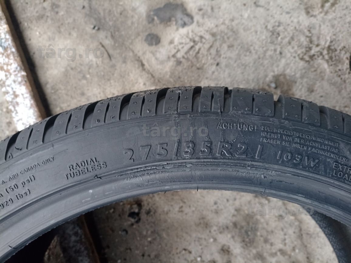 2 anvelope NOI de iarna Dunlop 275/35 R21 dot 3717 5