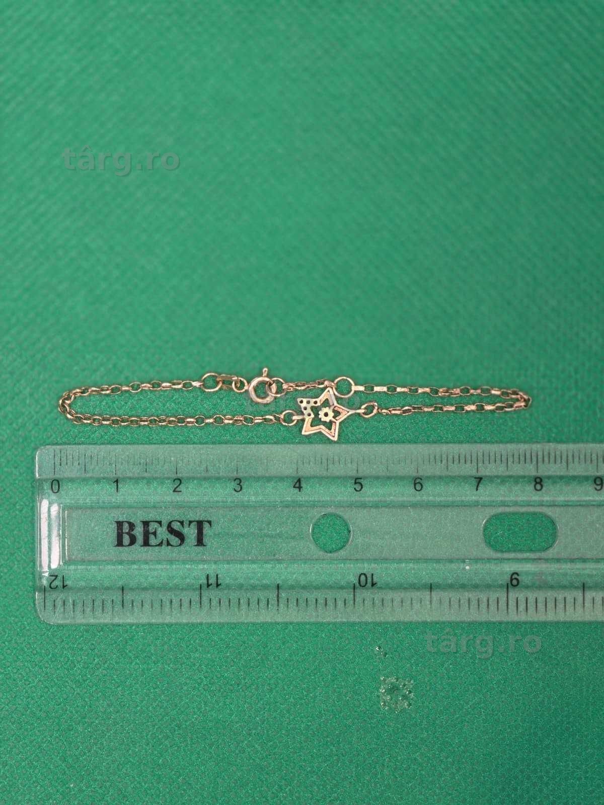 Bratara aur 14K 1.27g [Ag45 Bacau1 B.34888.1.35] 2