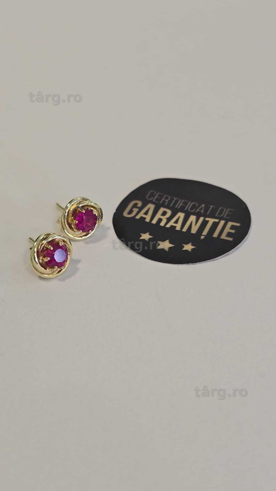 Cercei aur 14 K, 2.76 gr. (ECA 39 / b18370.3) – Garantie 2 ani