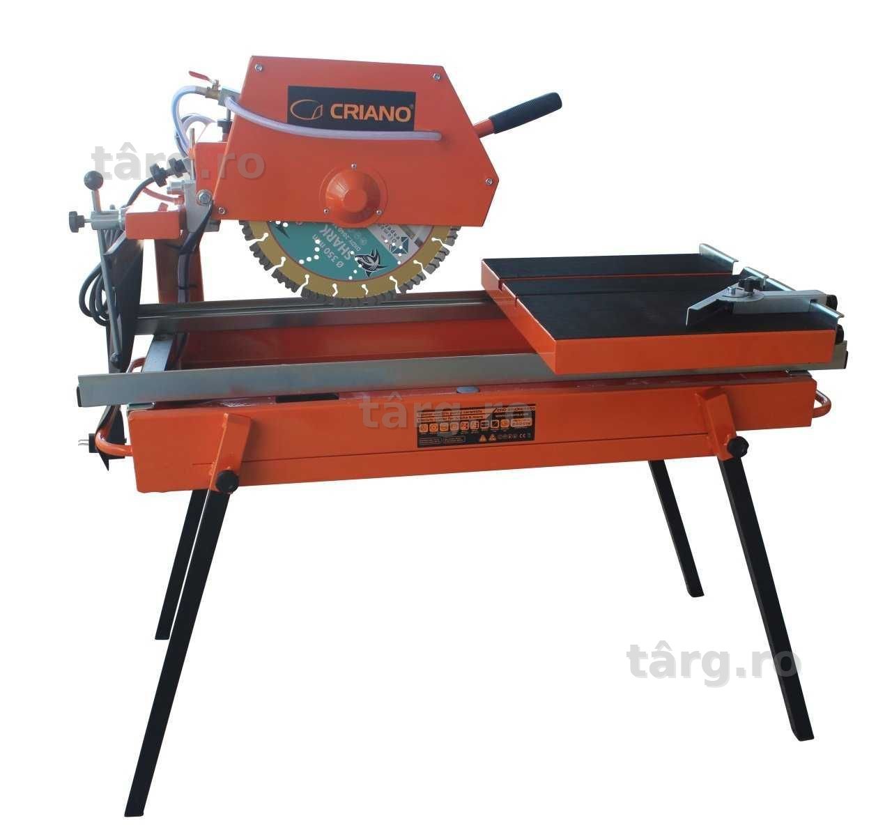 Masina de taiat materiale de constructii 80cm, 2kW, diametru disc 350mm - CNO-BRICKER350