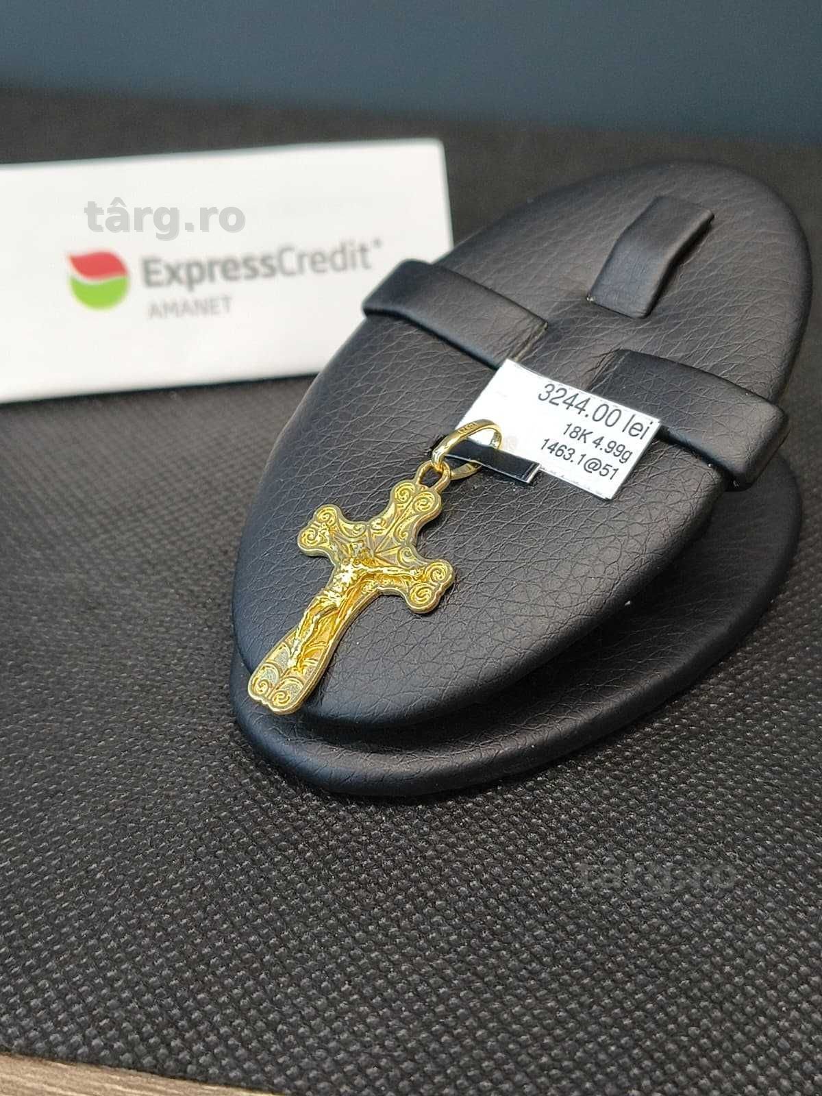 (AG51) Medalion aur 18K 4.99g b1463.1 - Garantie 2 ani!