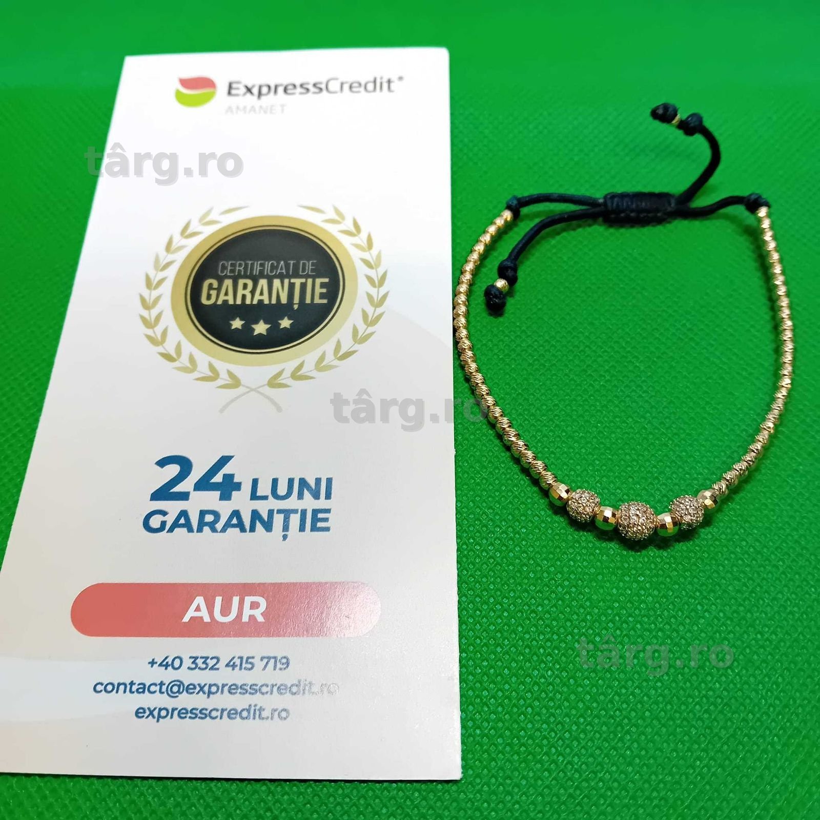 Bratara Aur 14K5.68g (Ag4 Dacia B.2092.1) Garantie 2 ani 2