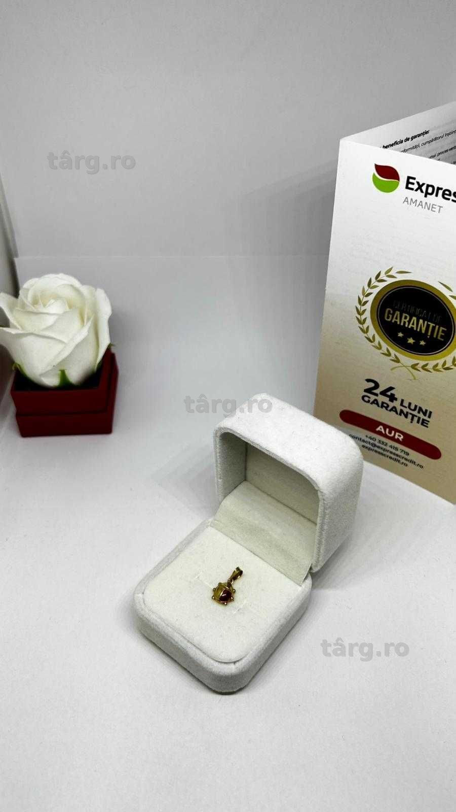 Pandantiv Aur 14K 0.44g (AG1 Alexandru B54364.9) - Garantie 2 ani! 3
