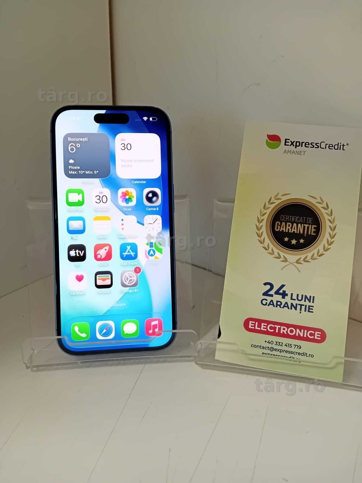 (Ag33) Telefon Apple iPhone 16 128 GB/Garantie 2 ani