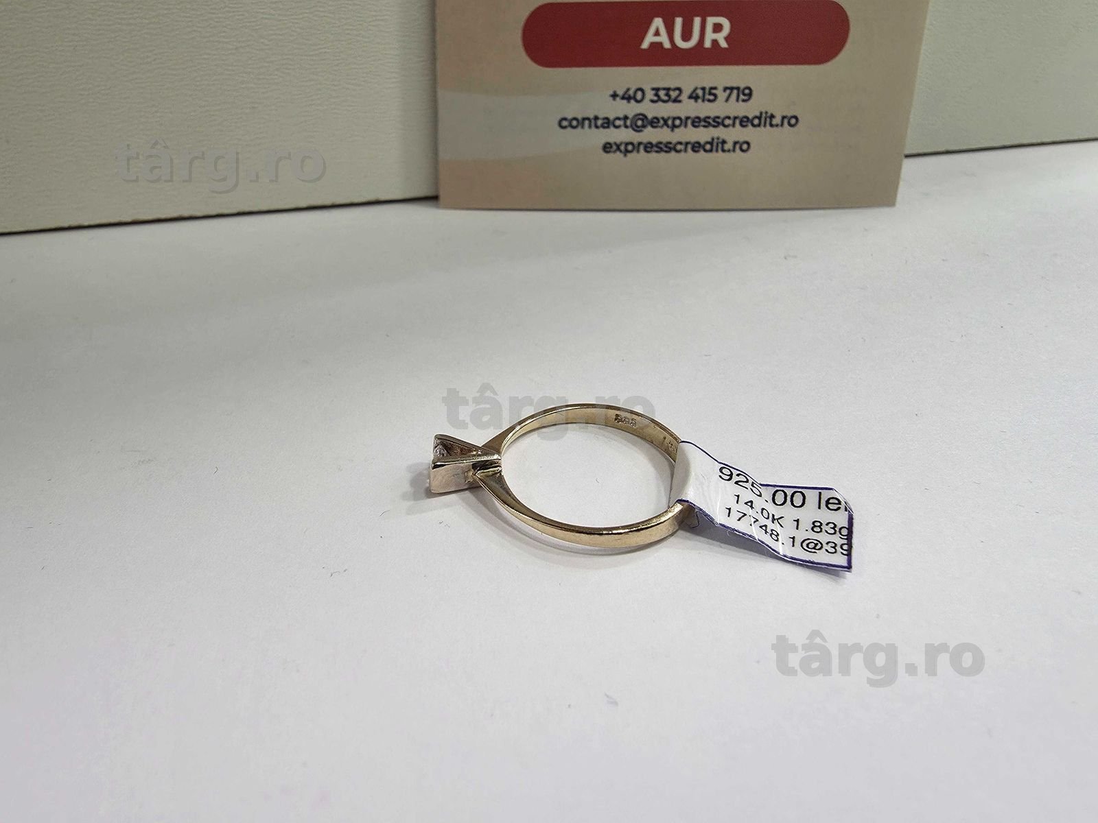 Inel Aur 14K 1.83g (ECA 39 / B.17748.1) Garantie 2 ani!!! 2